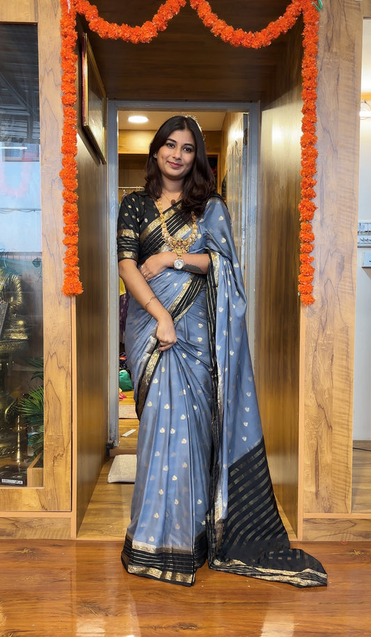 Semi Mysore silk butta 2