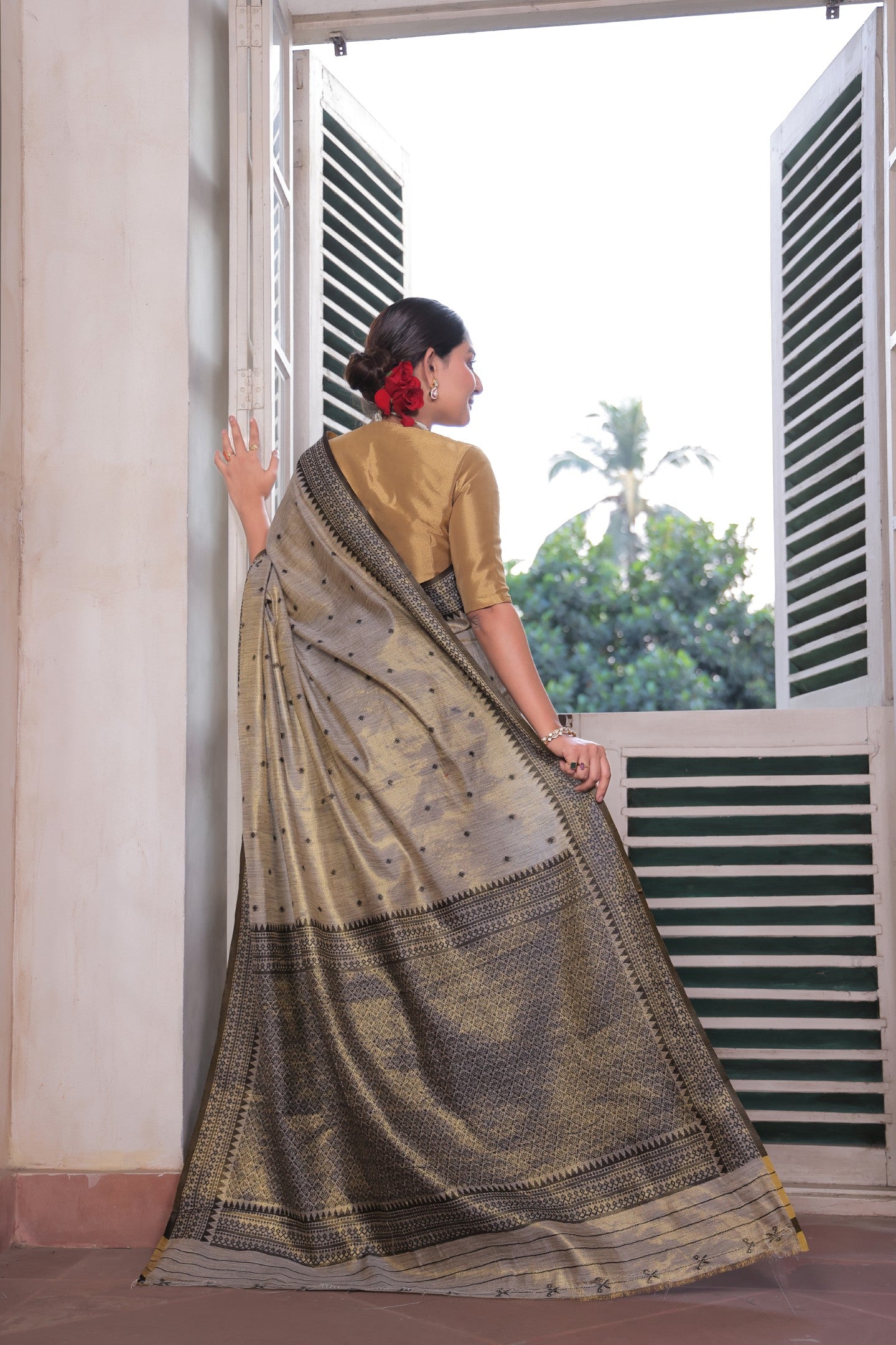 TUSSAR TISSUE SAREES