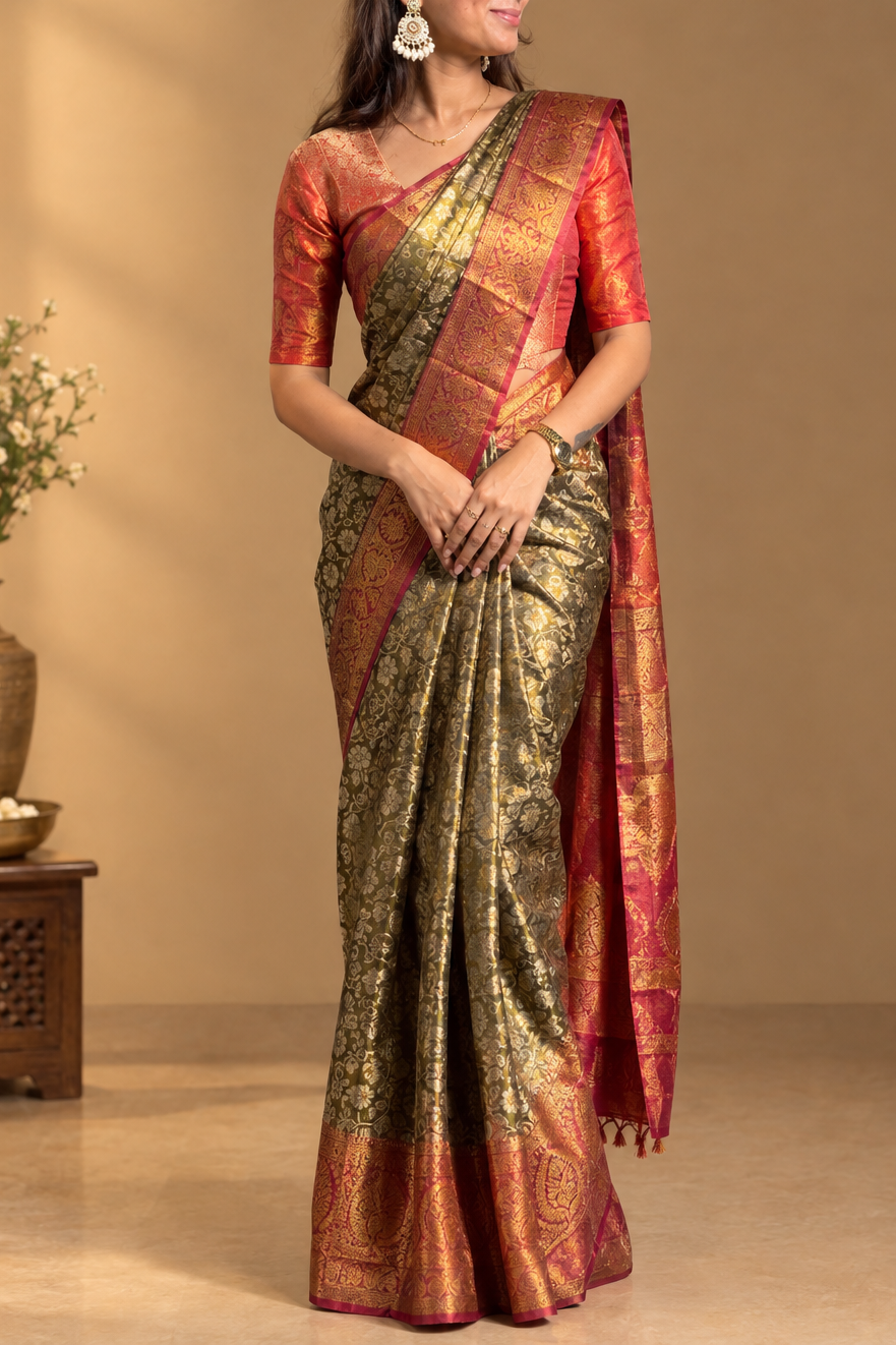 Zip & go saree