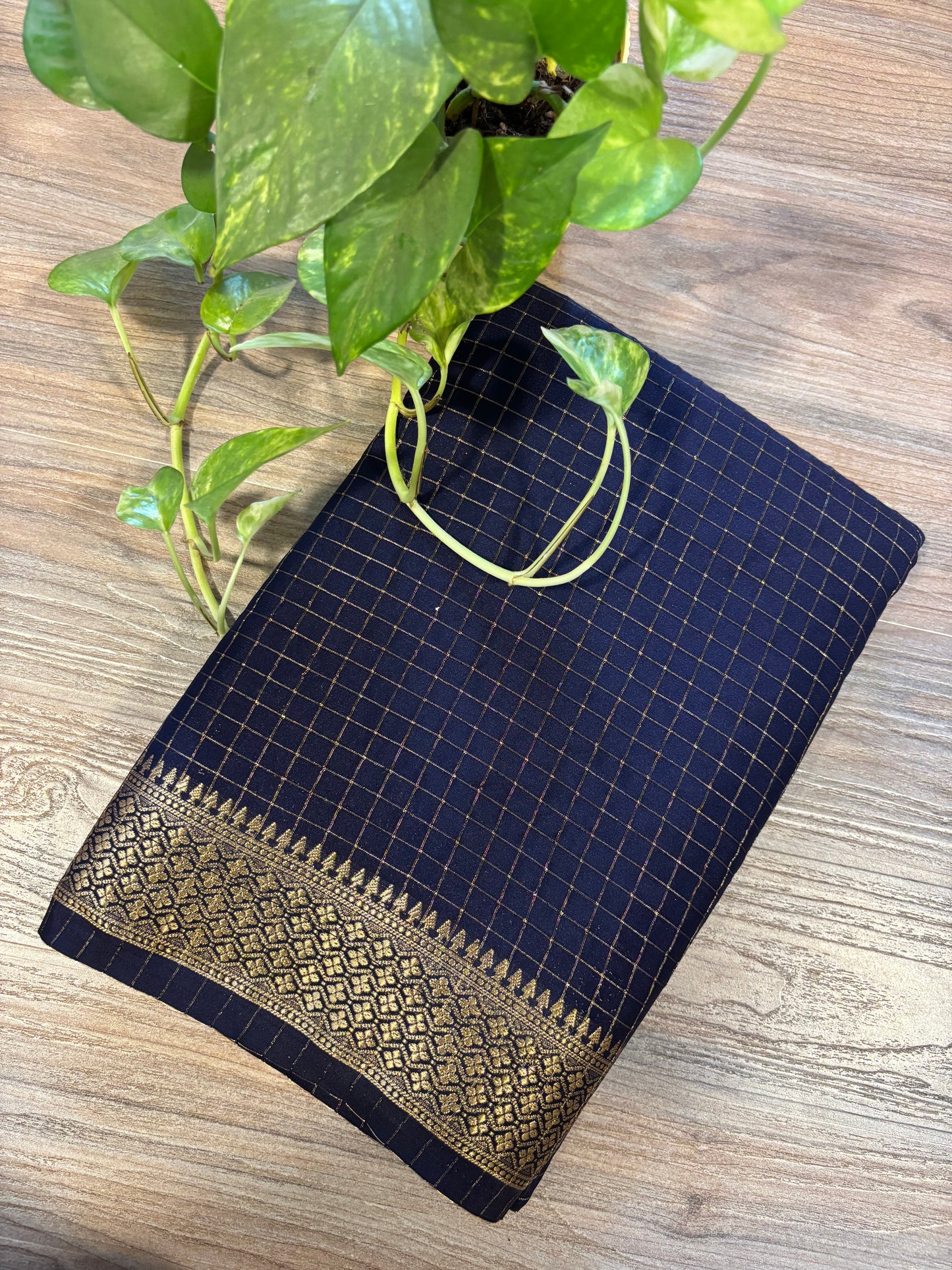 Zip & Go Saree Mysore crepe silk