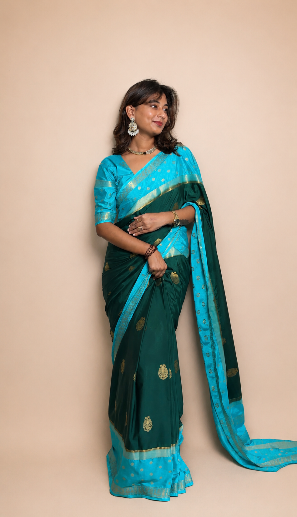 Wrap around saree