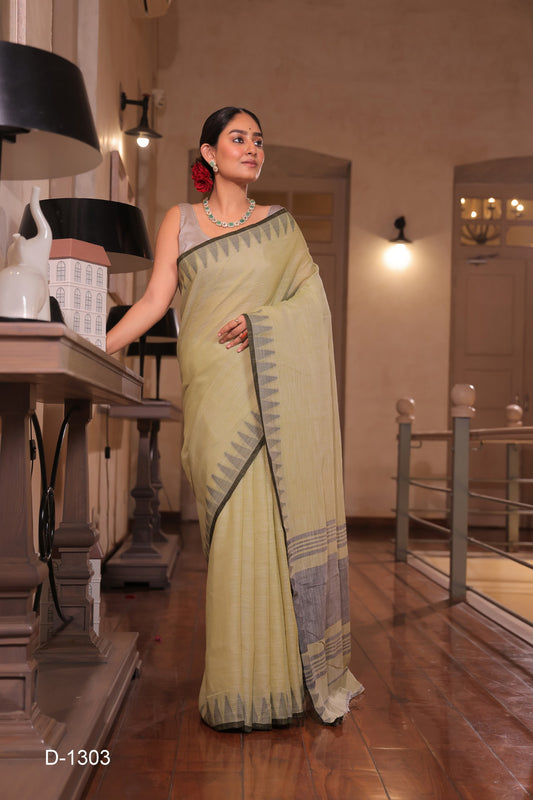 VEDIKA LINEN COTTON SAREE