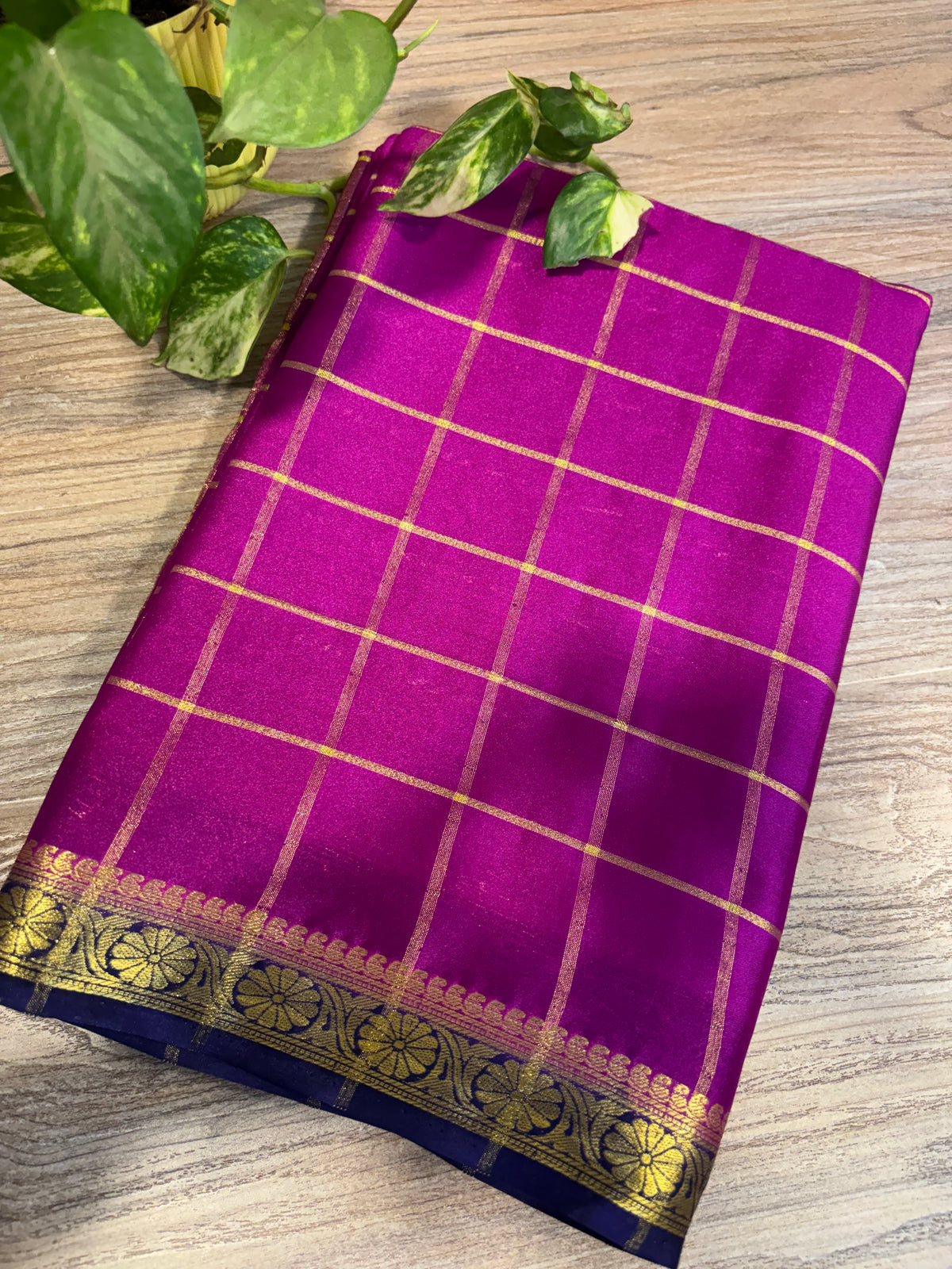 Mysore crepe silk zip & go saree (Copy 17)
