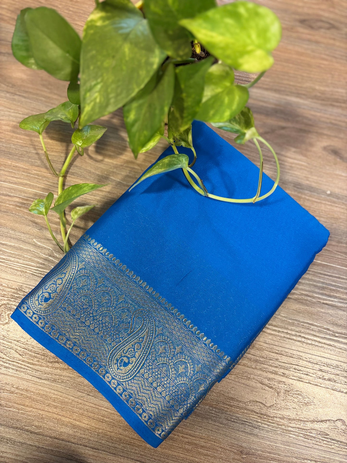 Zip & Go Saree Mysore crepe silk