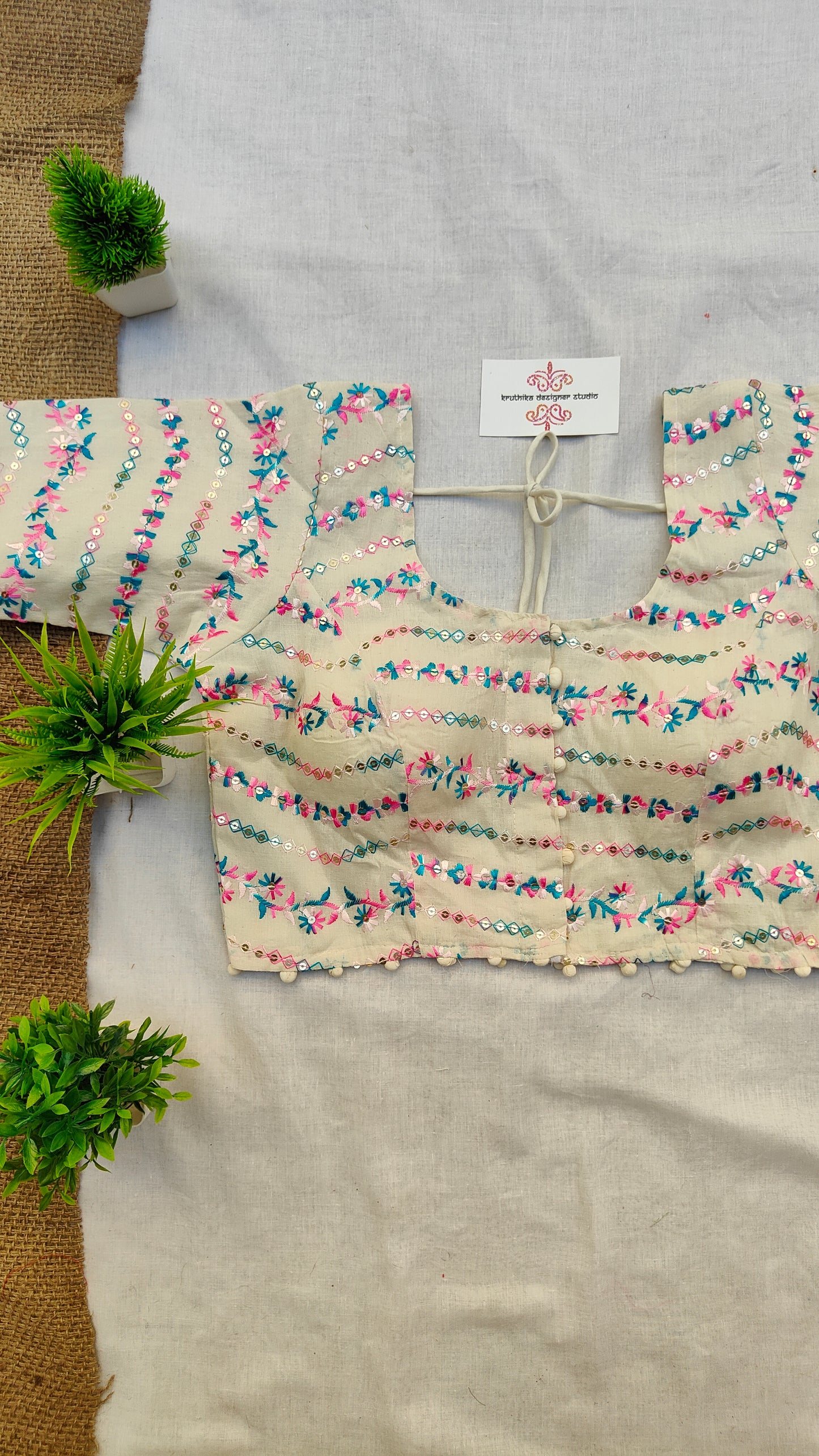 Blush Aura Blouse