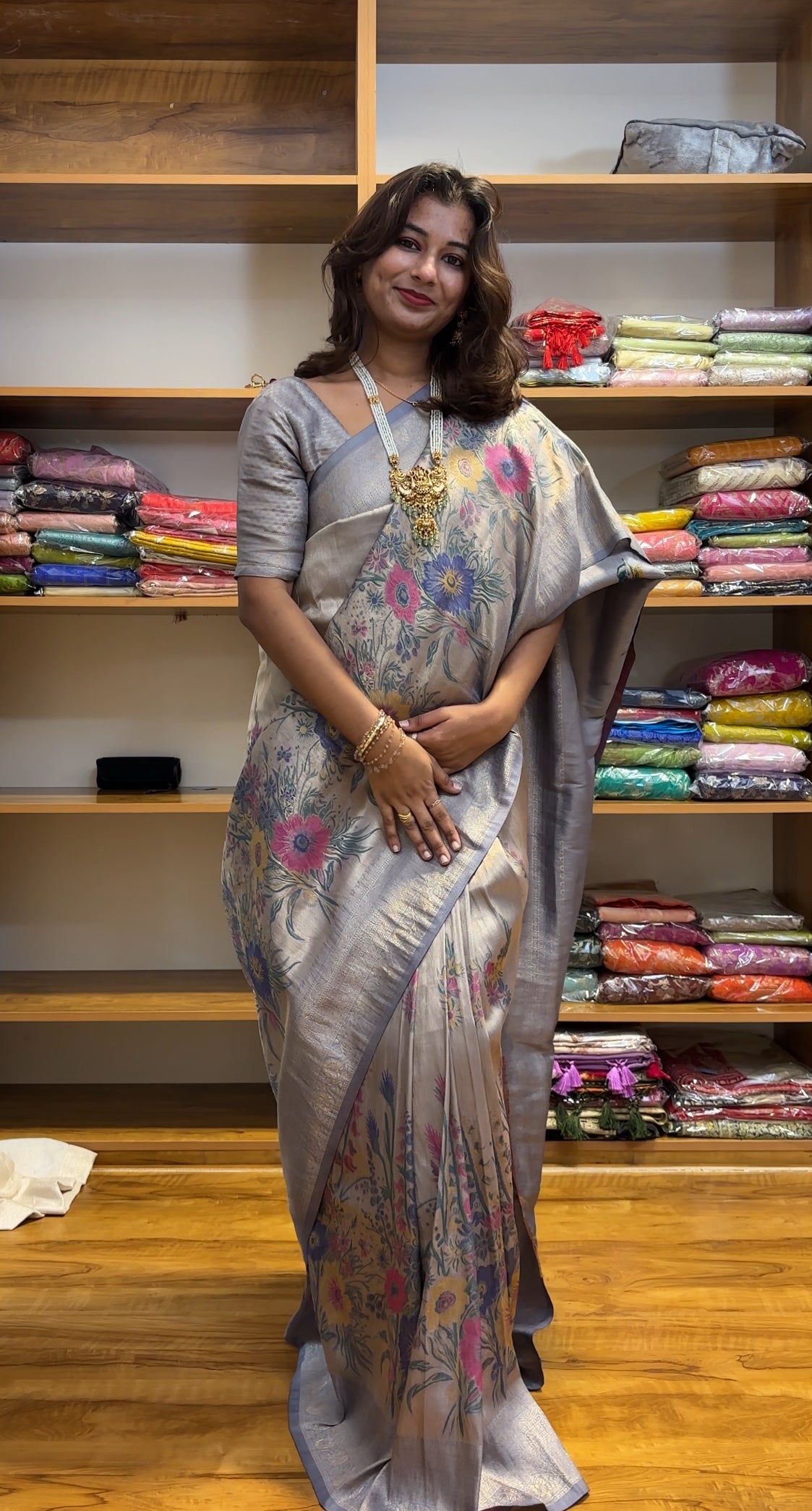 Banarasi soft silk saree