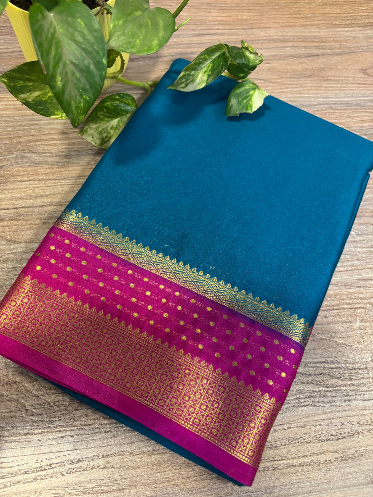 Mysore crepe silk zip & go saree (Copy 11)