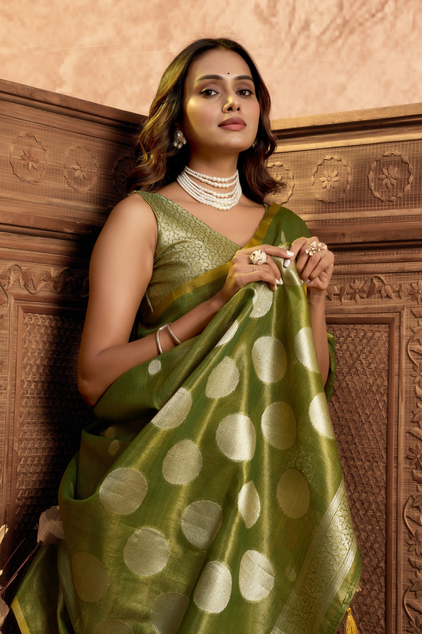 Tissue saree
