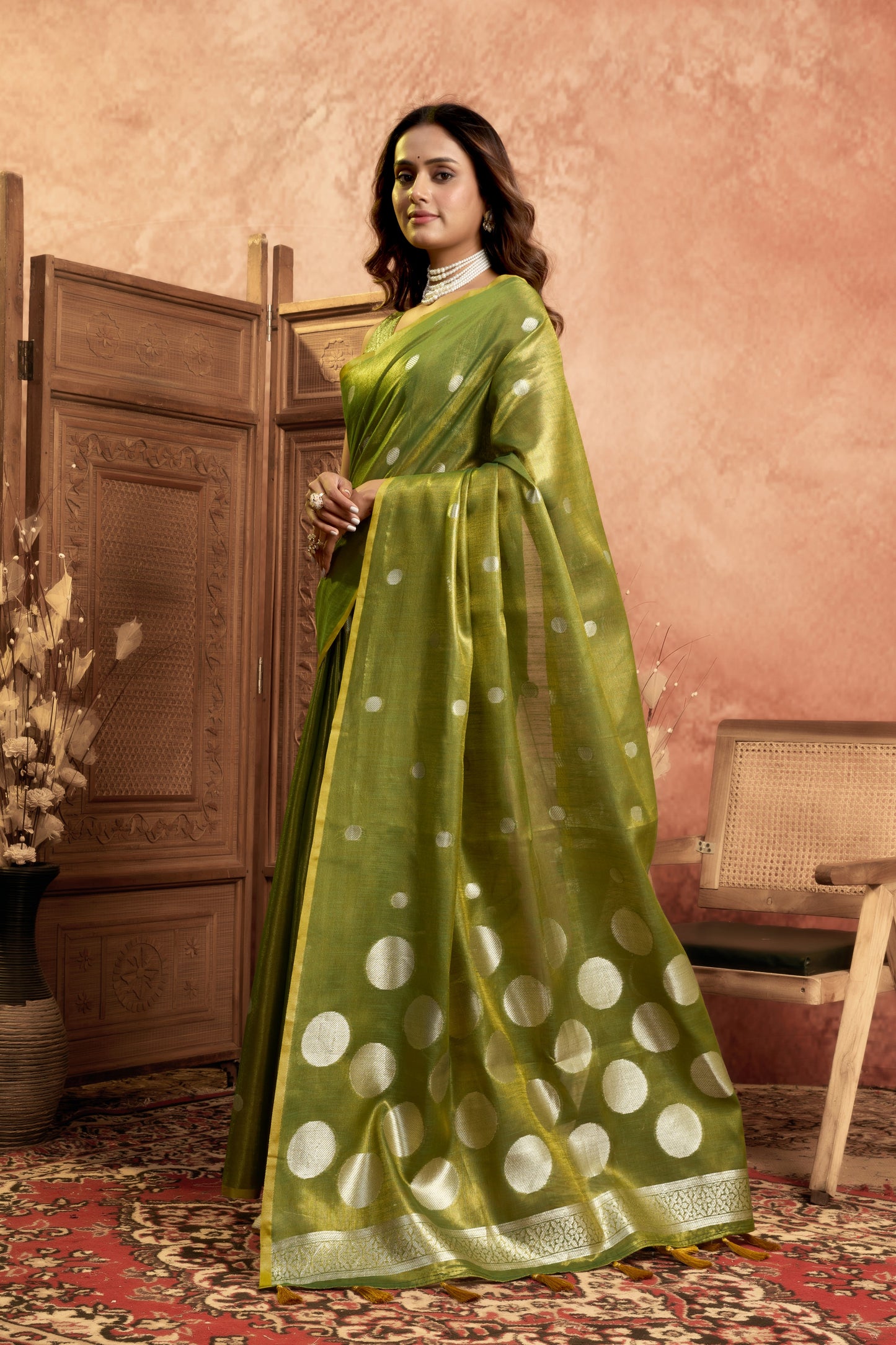 Tissue saree