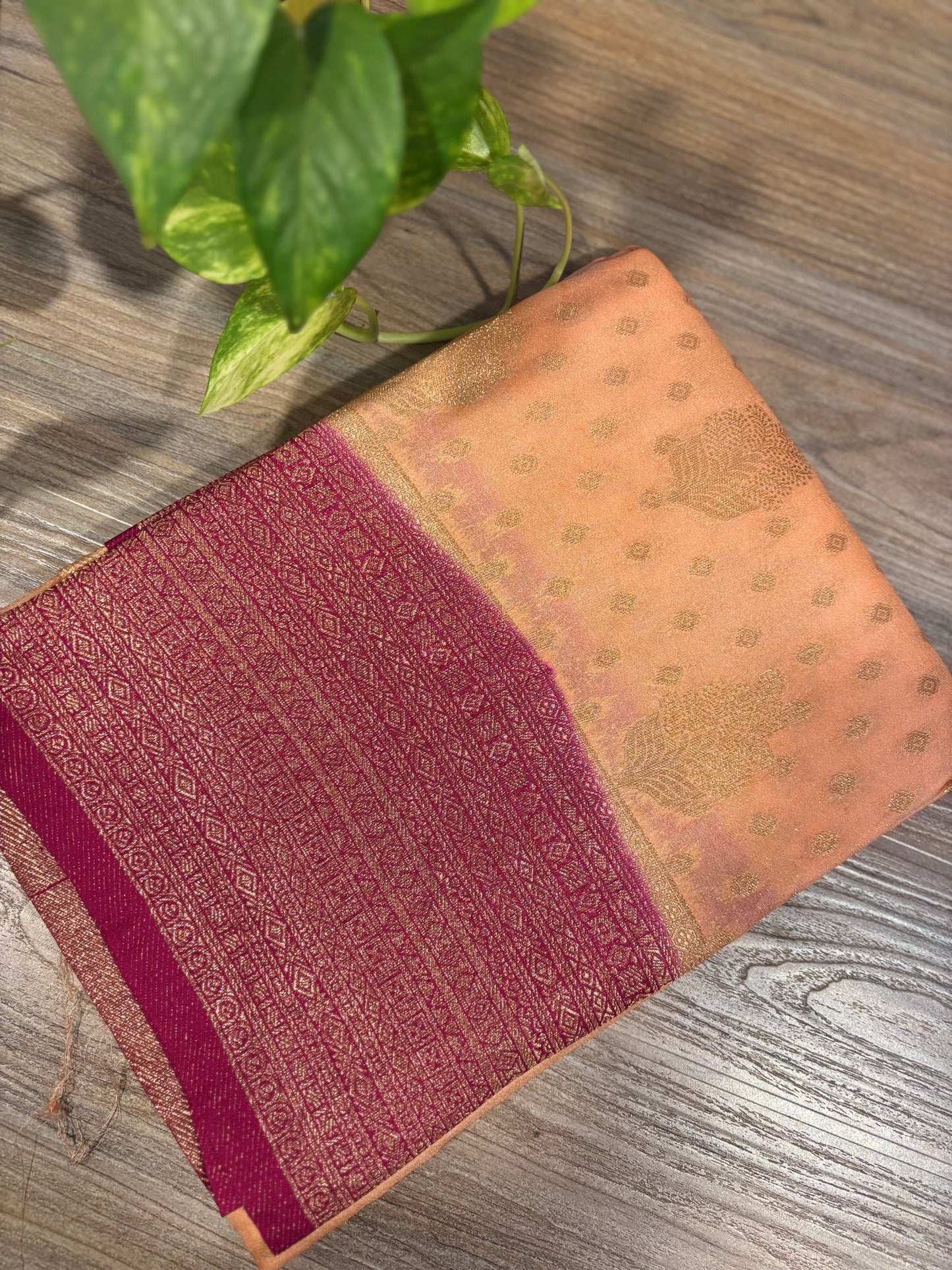 Zip & Go Saree soft silk