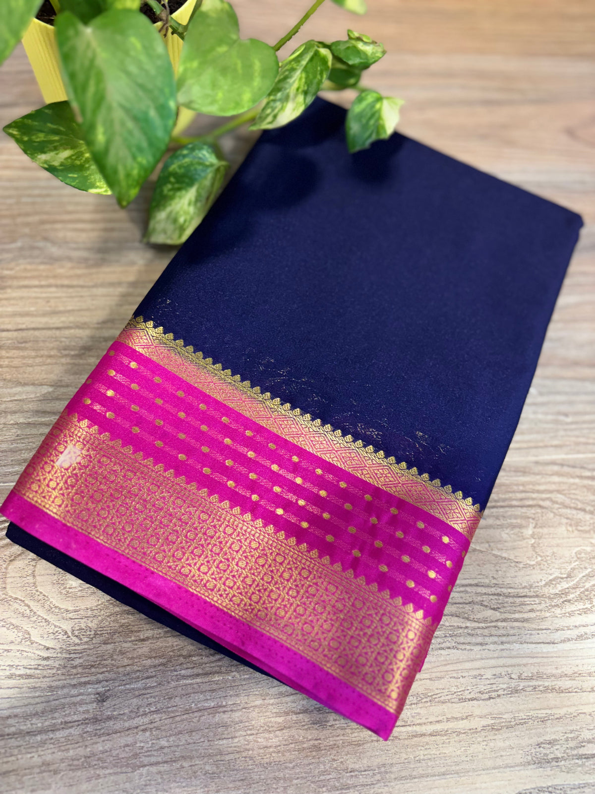 Mysore crepe silk zip & go saree (Copy 15)