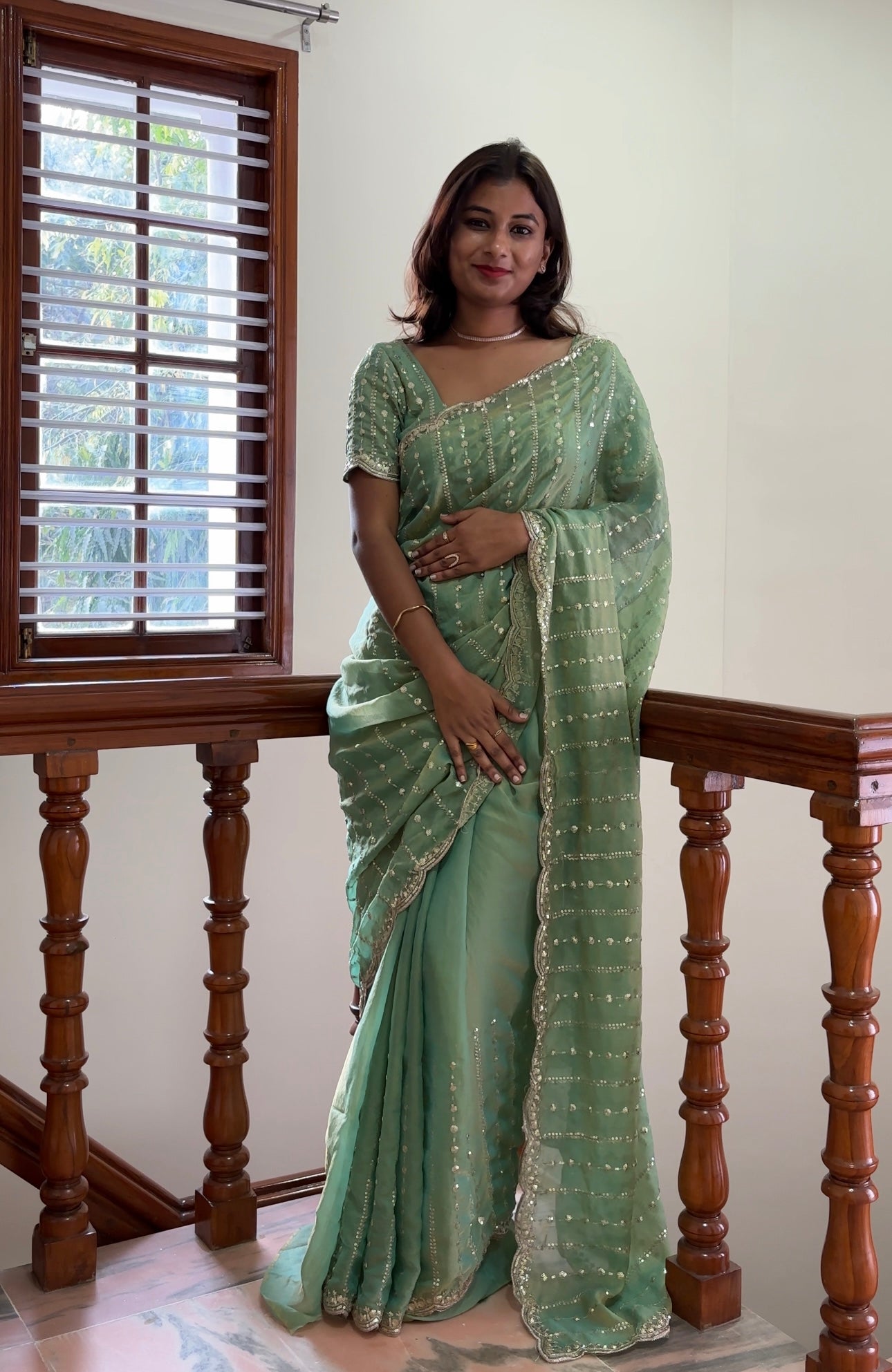 Sequence partywear sarees