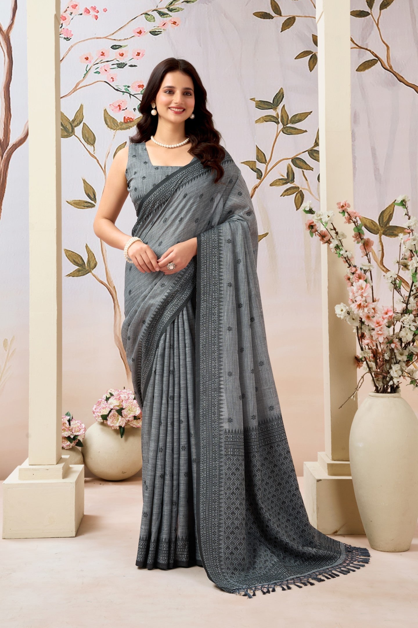 VANI LINEN SAREE