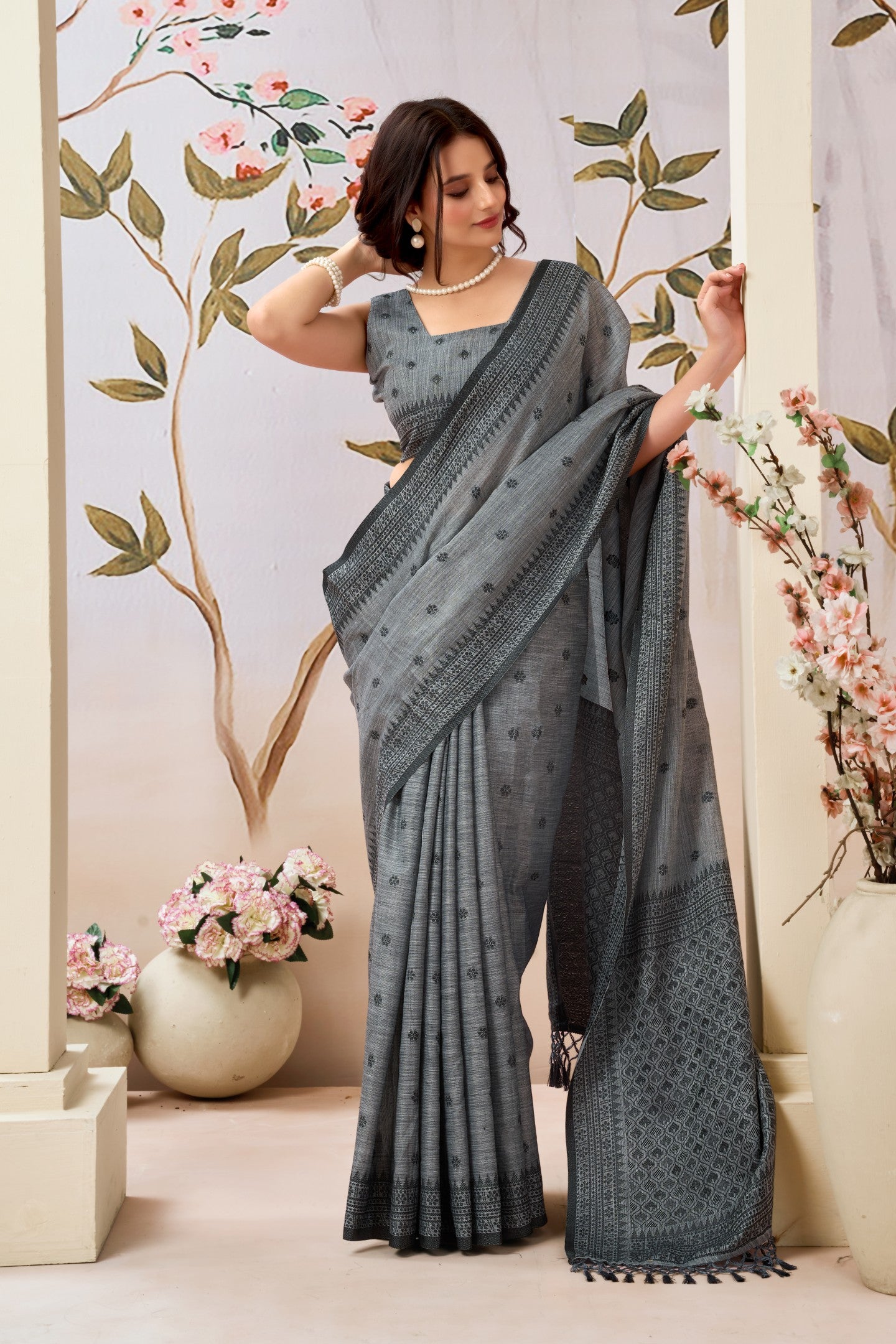 VANI LINEN SAREE