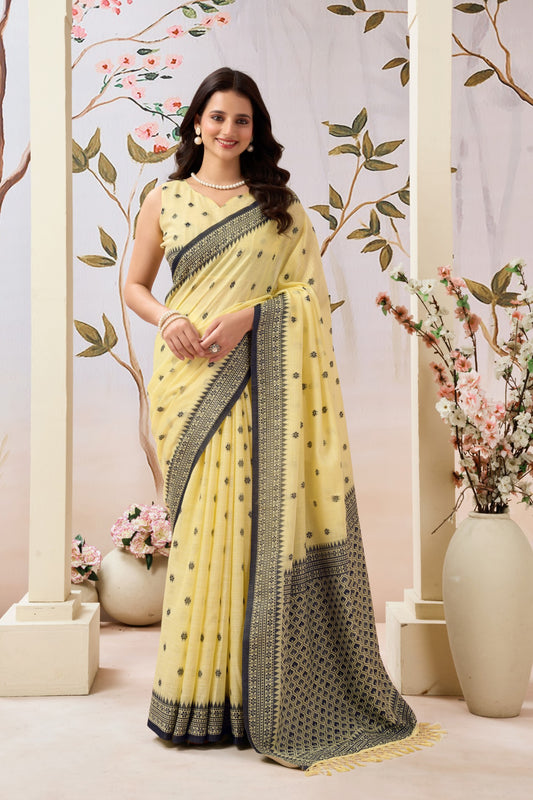 URMIPANCHUDI LINEN SAREE