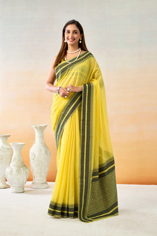 SAMIKA LINEN COTTON SAREE