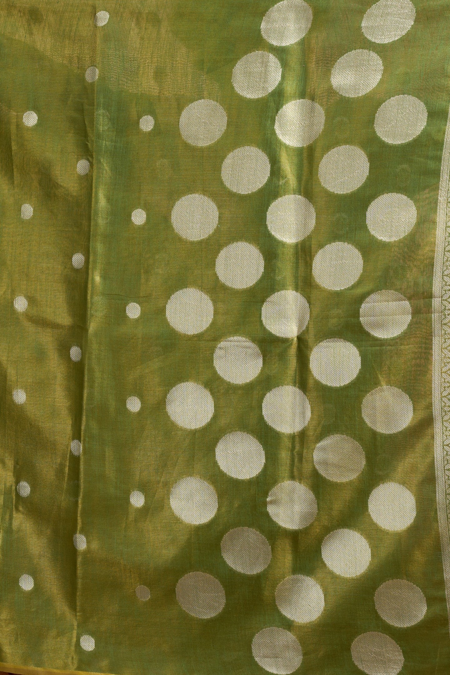 TIRHI CHANDRIM TISSUE SAREE