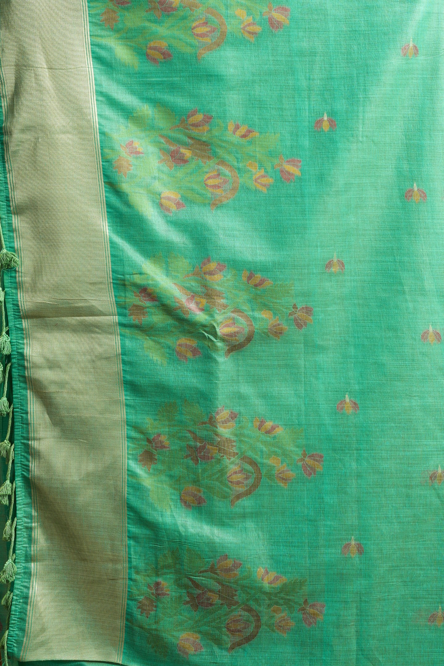ASHMITHA MEHATAB LINEN SAREE