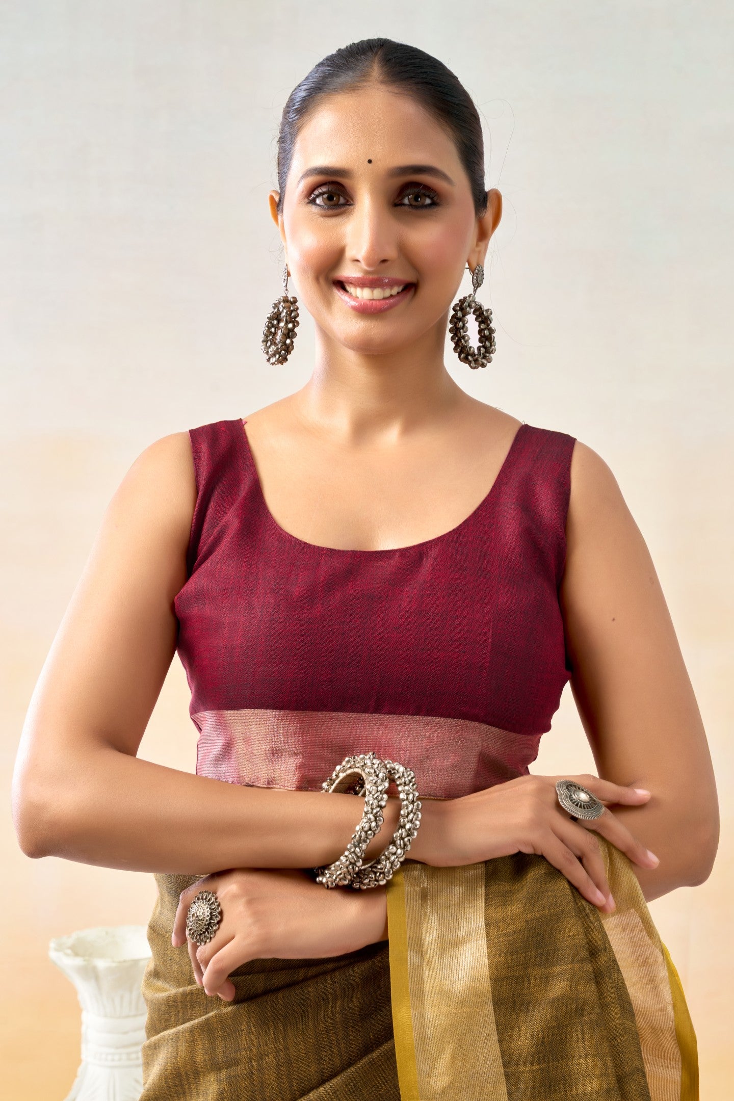 SRAVANI COTTON LINEN SAREES