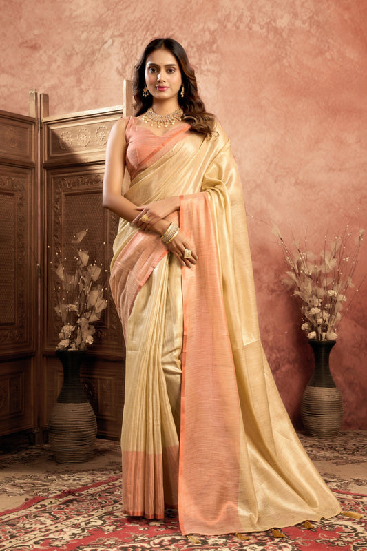 VAMIKA MUL TISSUE SAREE