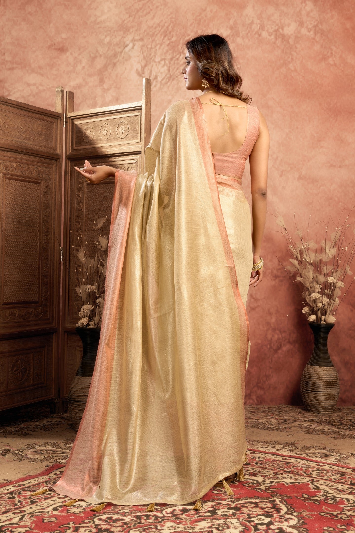 VAMIKA MUL TISSUE SAREE