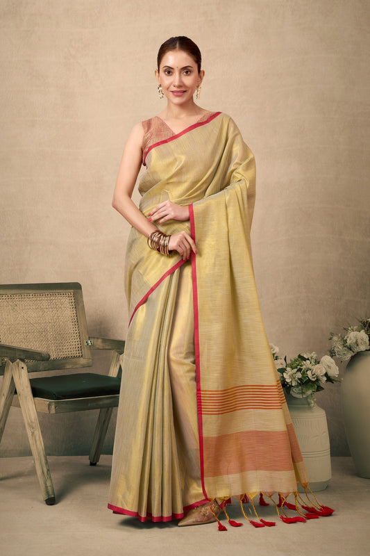 SHARVANI MULRAGA TISSUE SAREE