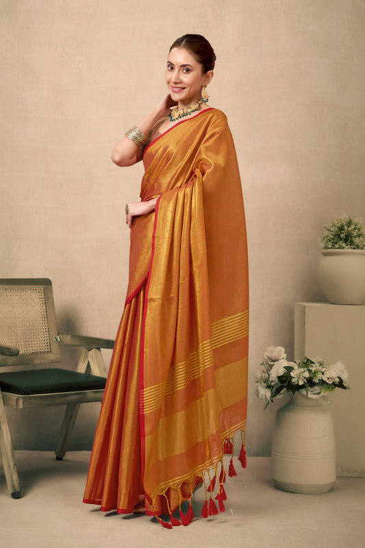 VASAVI MULRAGA TISSUE SAREE