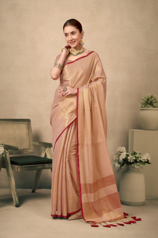 NISHTHA MULRAGA TISSUE SAREE