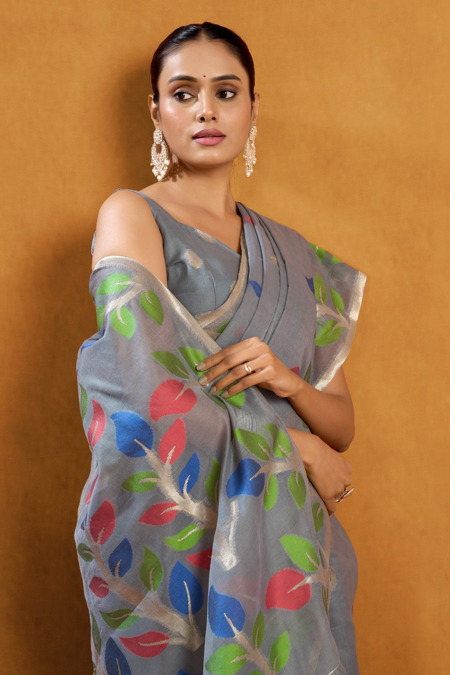 CHITRA JAMADANI COTTON SAREE