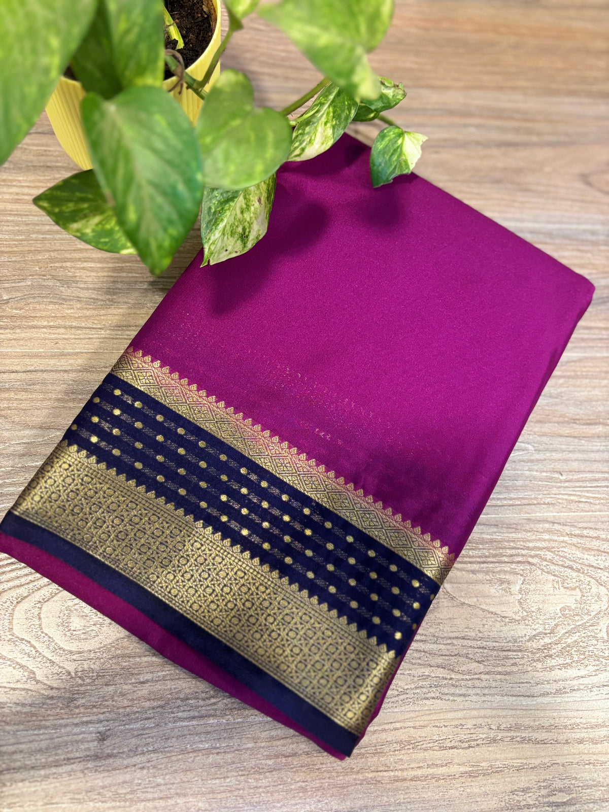 Mysore crepe silk zip & go saree (Copy 8)