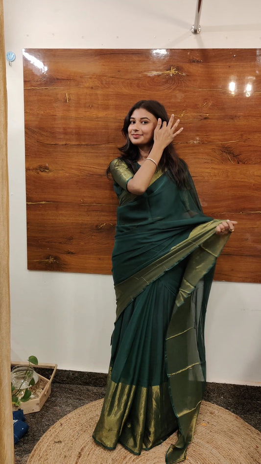 Gown saree