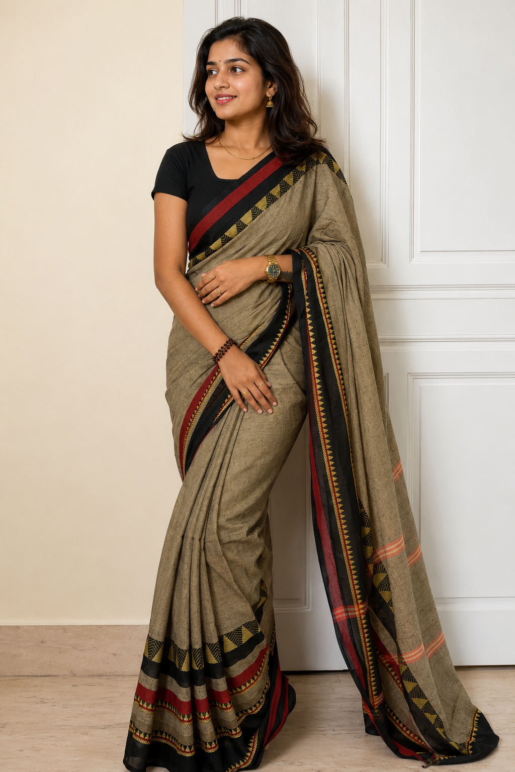 T-shirt saree
