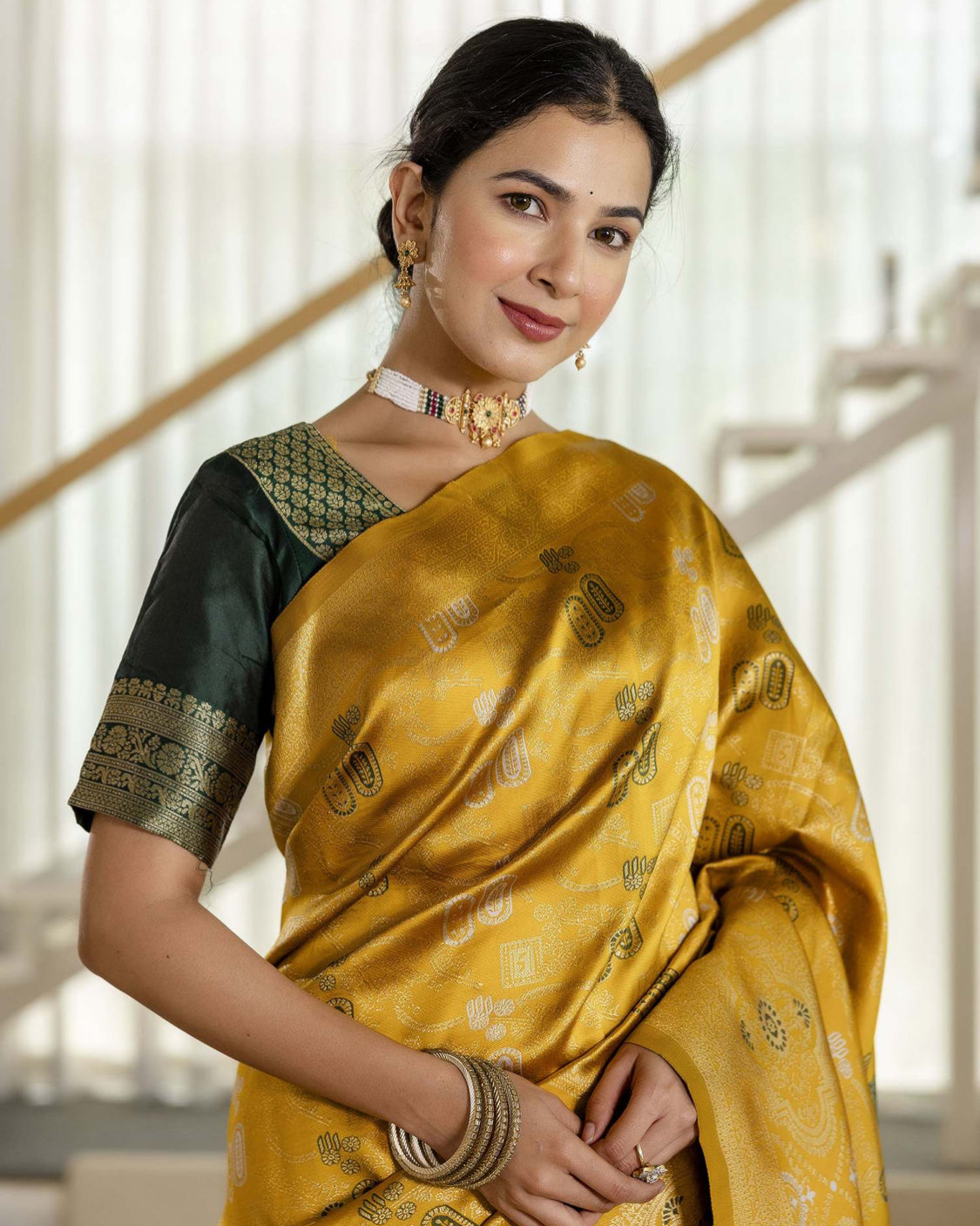 Kanchipuram silk saree