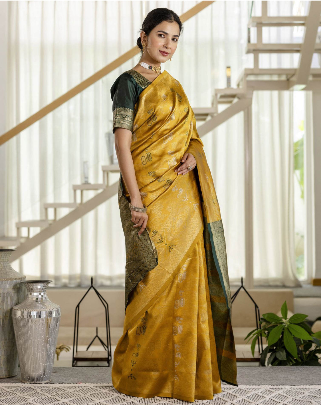 Kanchipuram silk saree