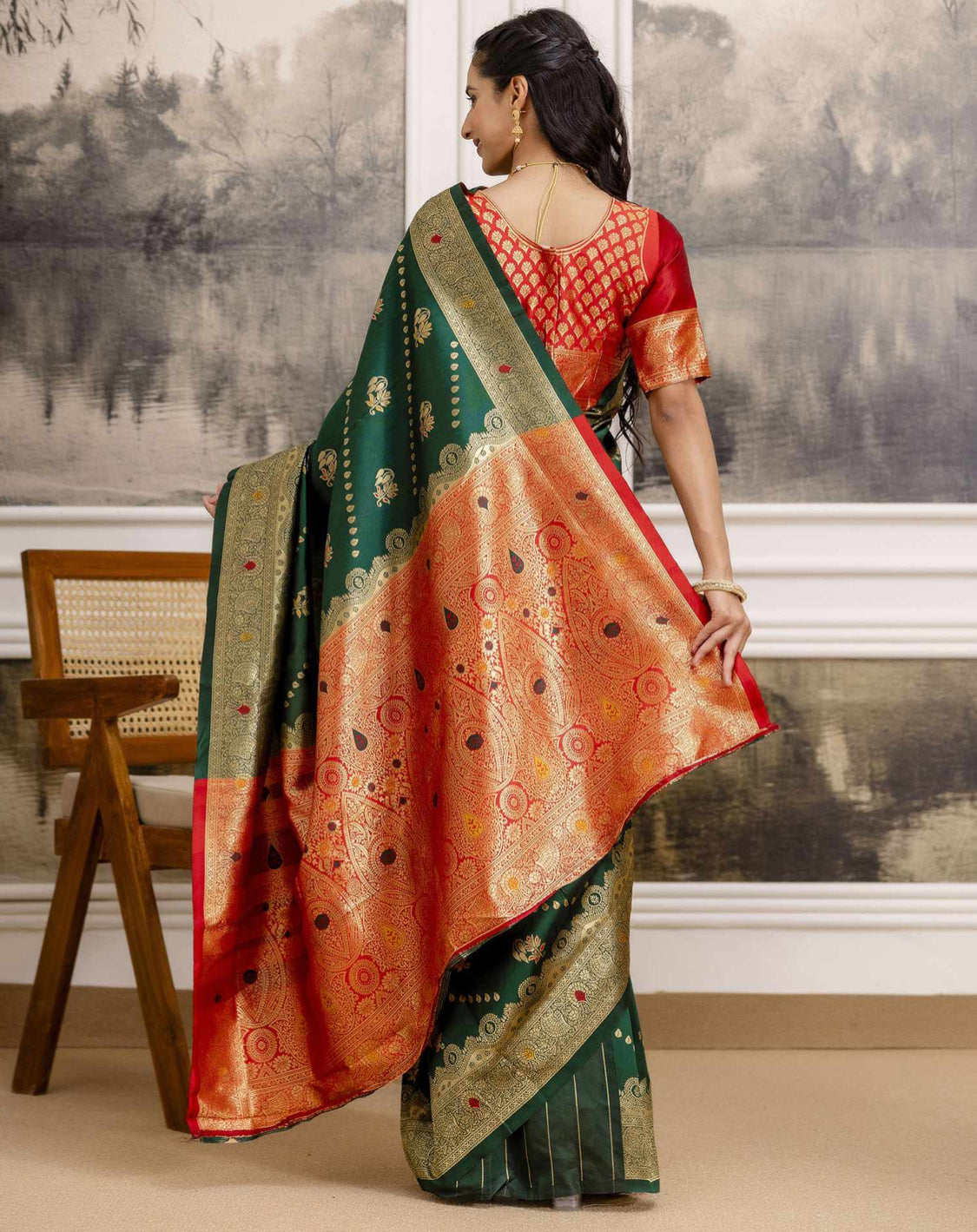 Kanchipuram silk saree