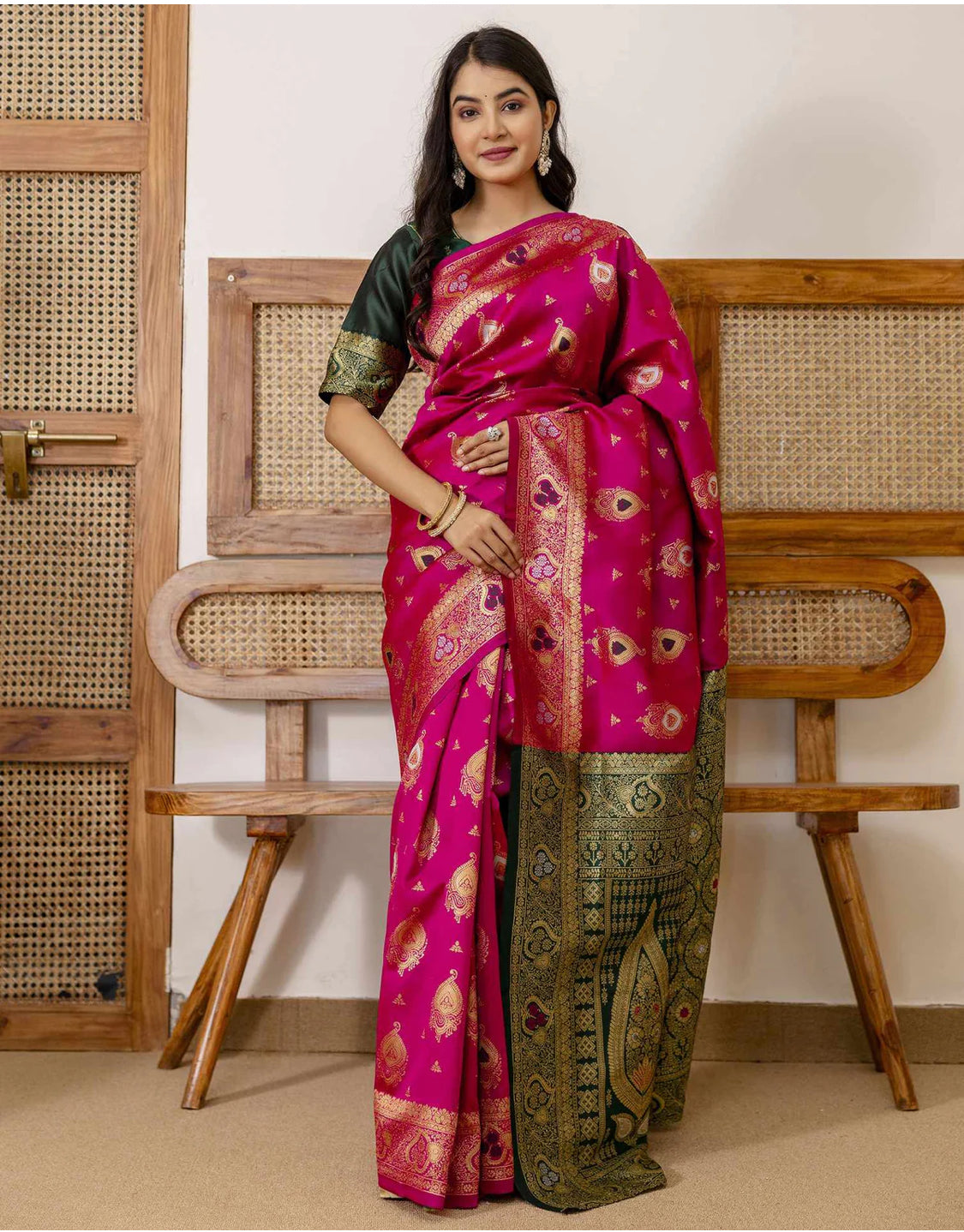 Kanchipuram silk saree