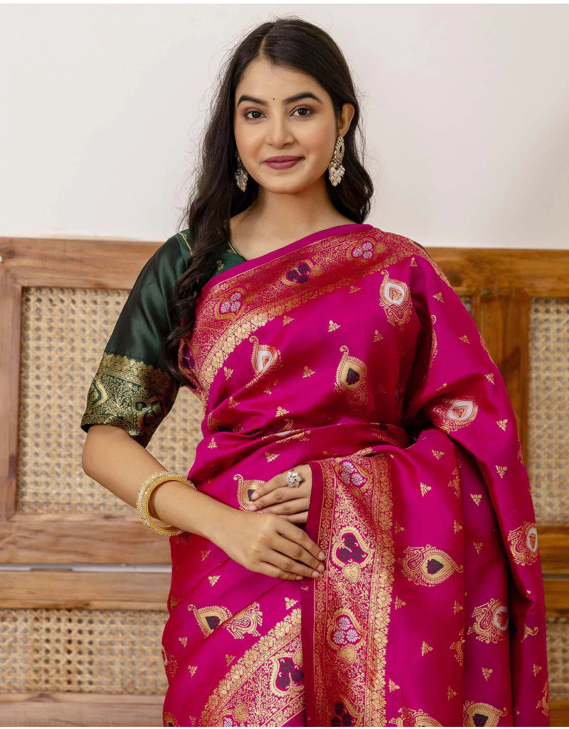 Kanchipuram silk saree