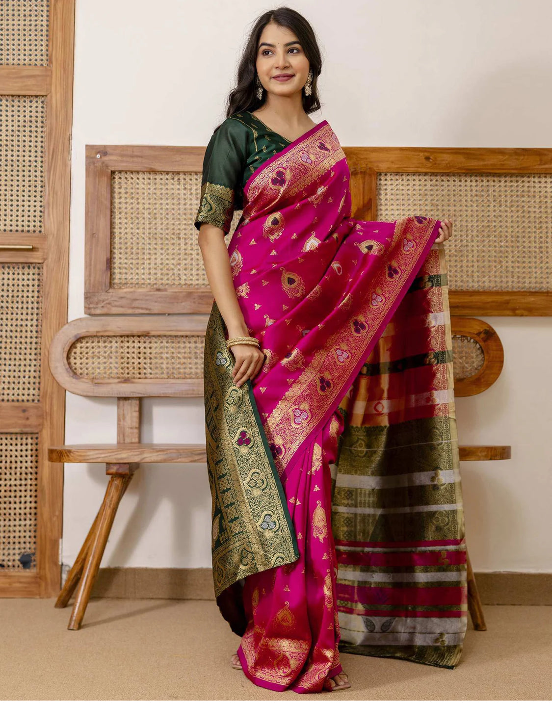 Kanchipuram silk saree