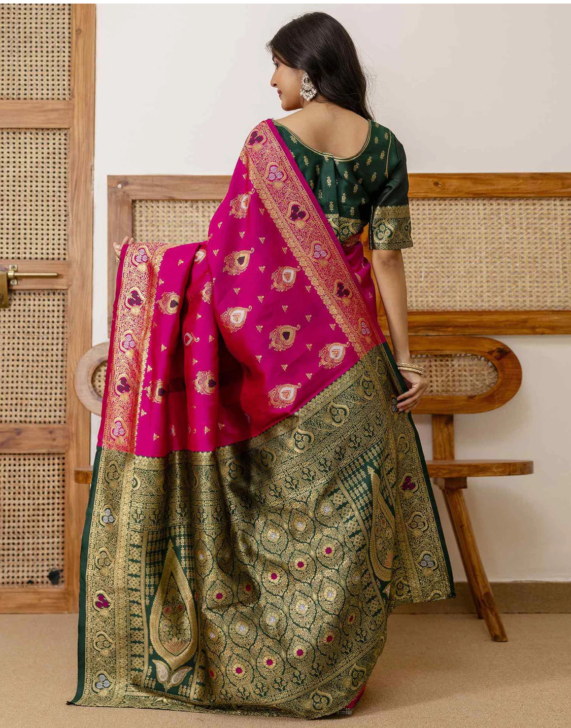 Kanchipuram silk saree