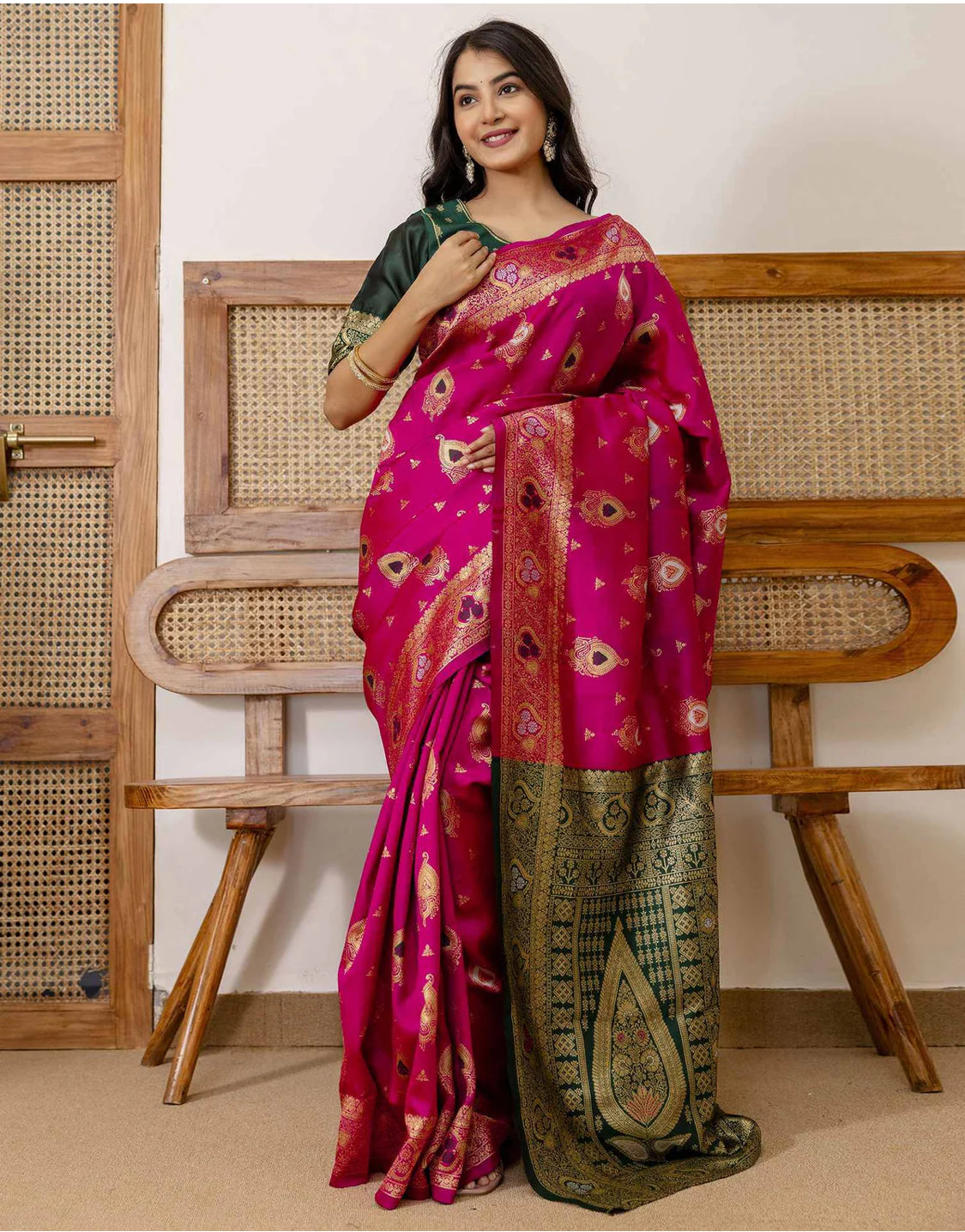 Kanchipuram silk saree