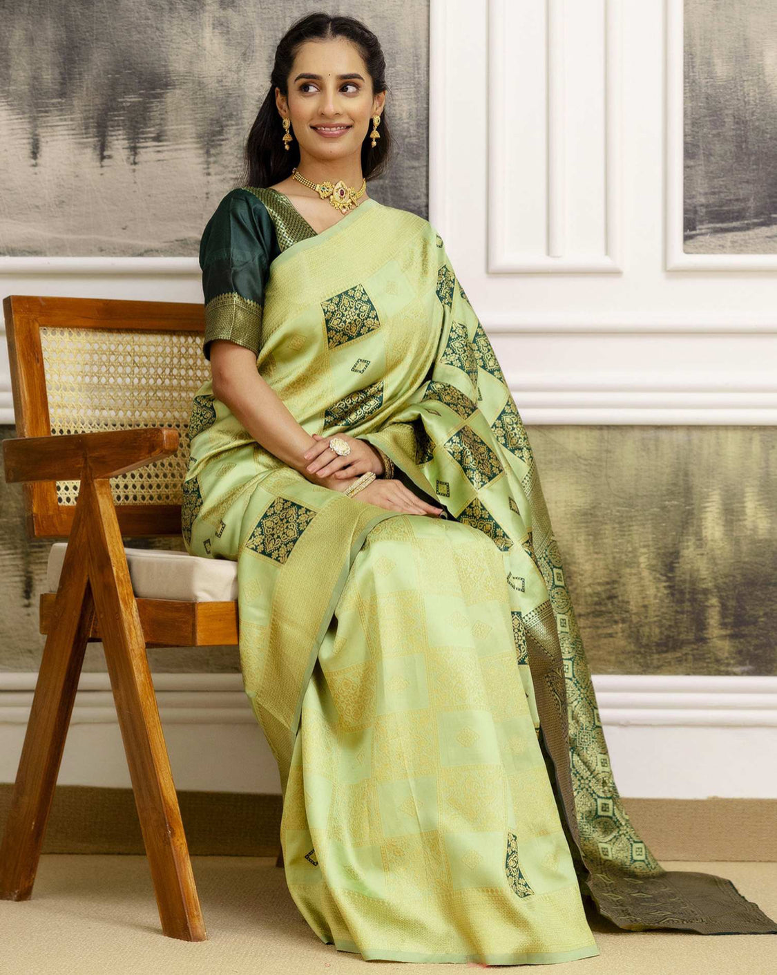 Kanchipuram silk saree