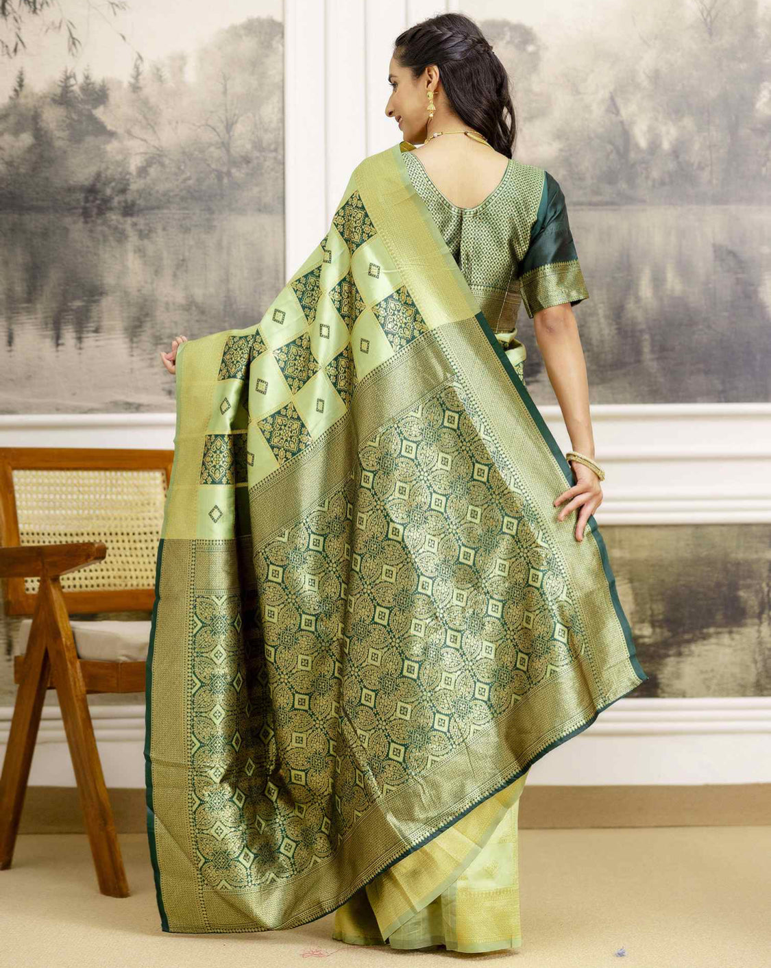 Kanchipuram silk saree