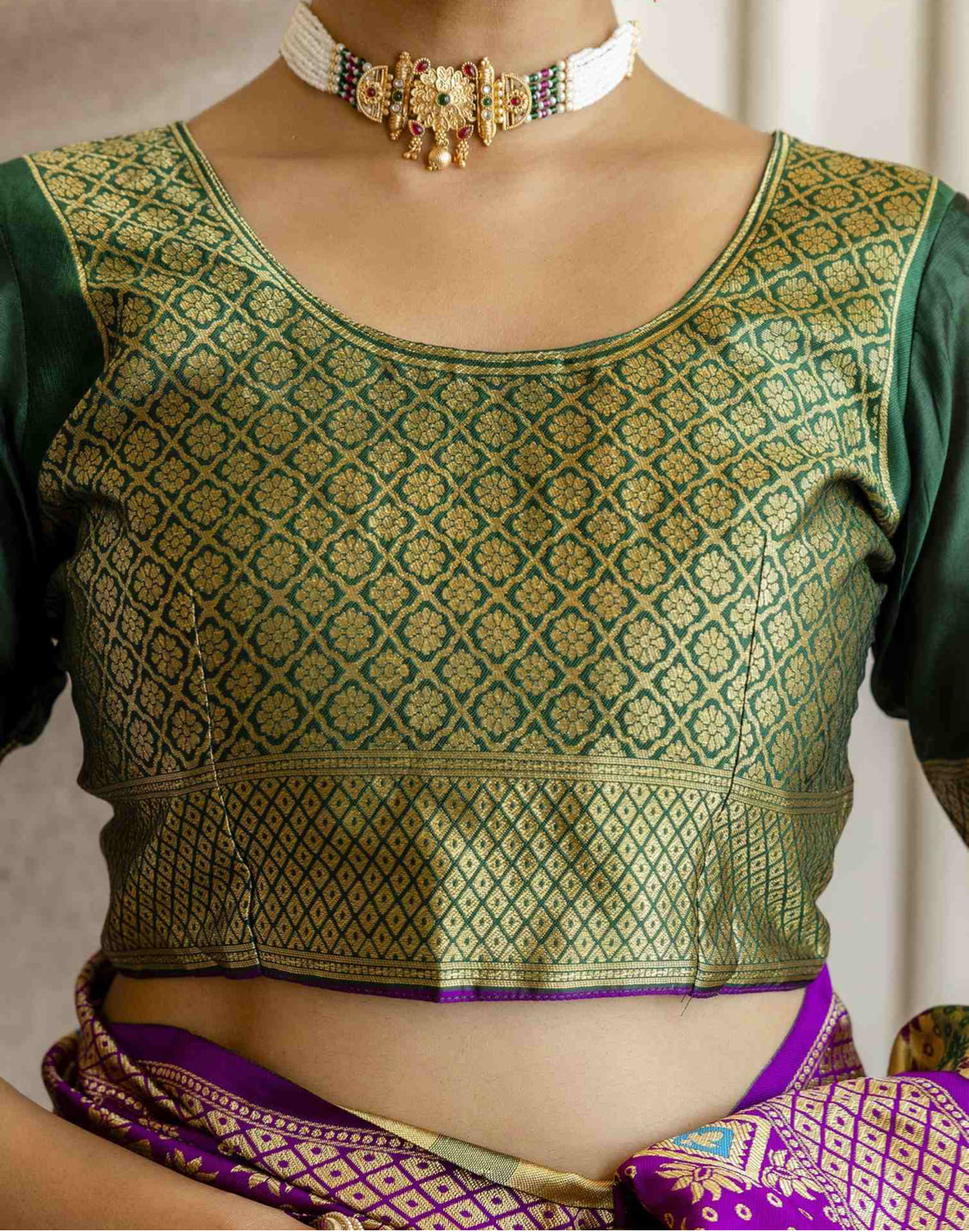Kanchipuram silk saree