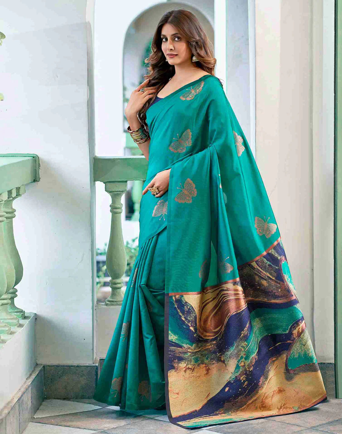 Kanchipuram silk saree