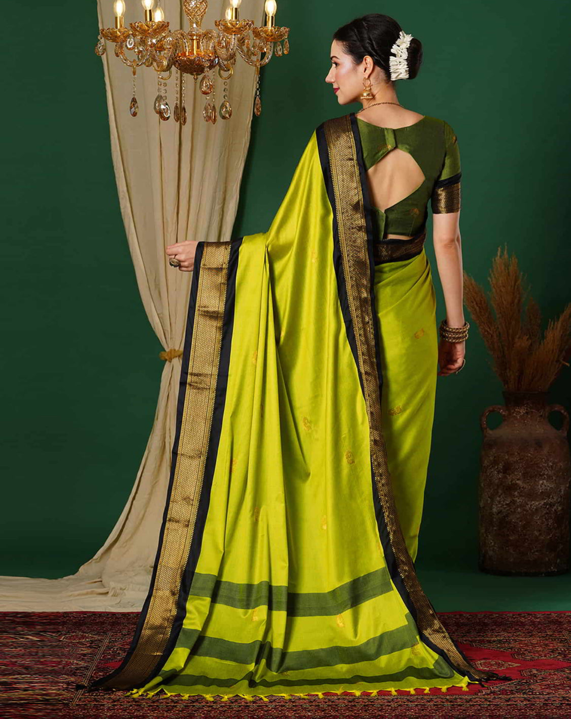 Kanchipuram silk saree