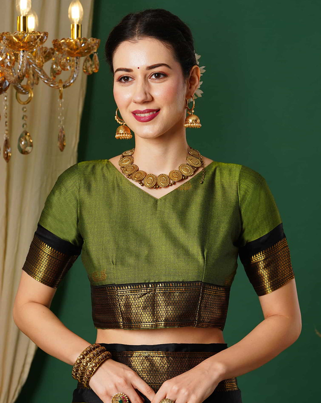 Kanchipuram silk saree