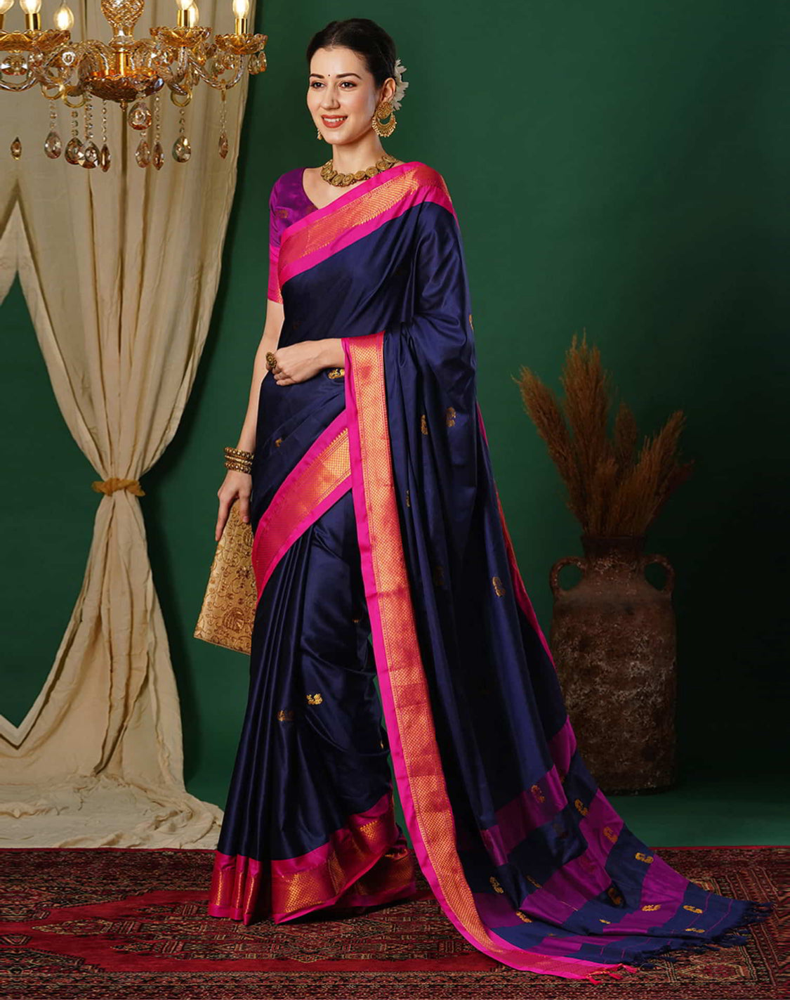 Kanchipuram silk saree