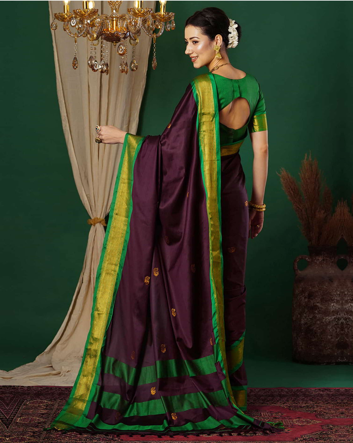 Kanchipuram silk saree