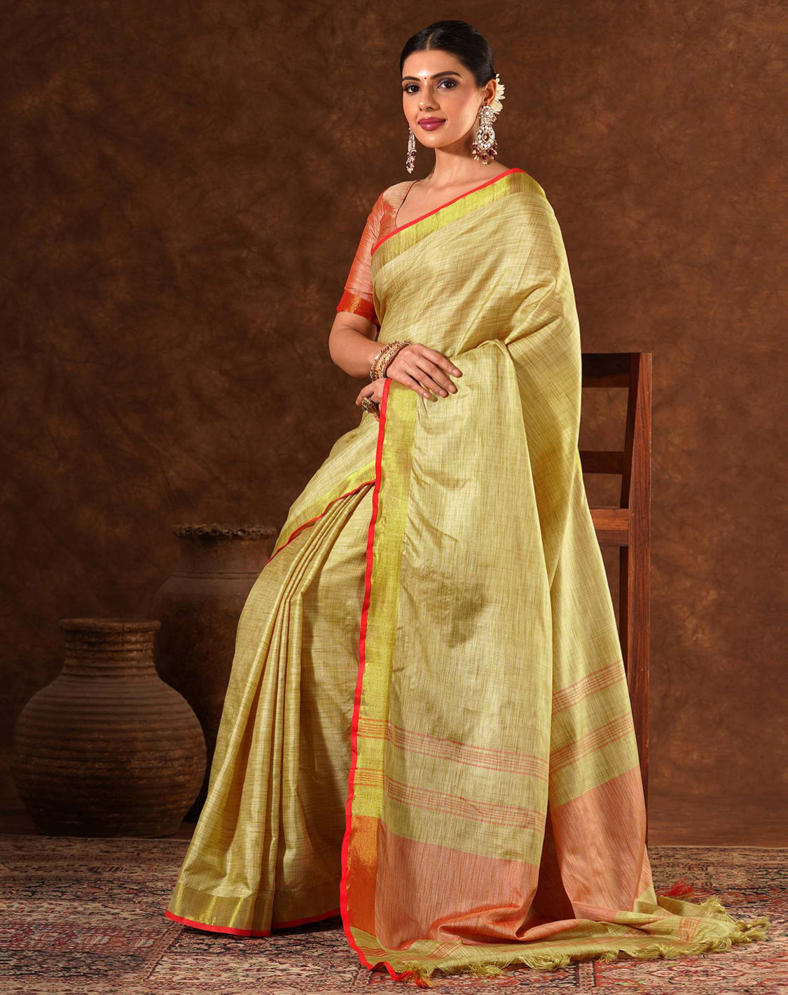 Kanchipuram silk saree