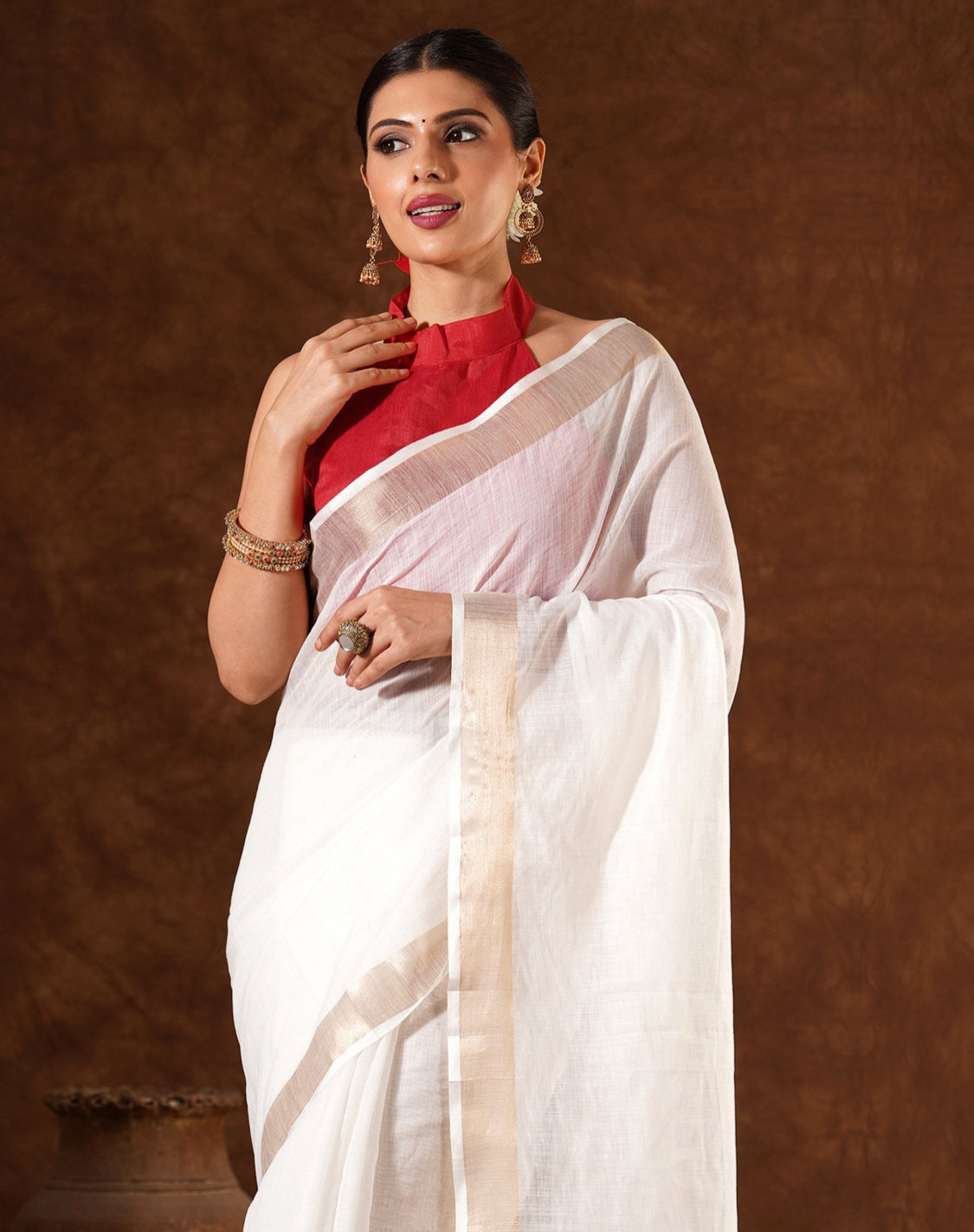 Kanchipuram silk saree